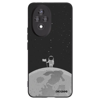Picasee silikonski črni ovitek za Honor 200 5G - Astronaut