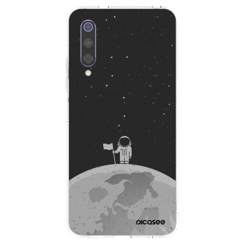 Picasee silikonski prozorni ovitek za Xiaomi Mi 9 - Astronaut