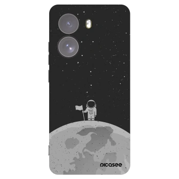 Picasee silikonski črni ovitek za Xiaomi Poco X7 - Astronaut