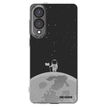 Picasee silikonski prozorni ovitek za Samsung Galaxy S25 Edge 5G - Astronaut