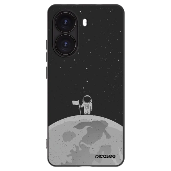 Picasee silikonski črni ovitek za Xiaomi Poco X7 Pro 5G - Astronaut
