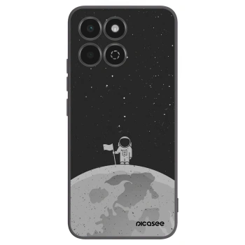 Picasee silikonski črni ovitek za Honor 200 Smart 5G - Astronaut