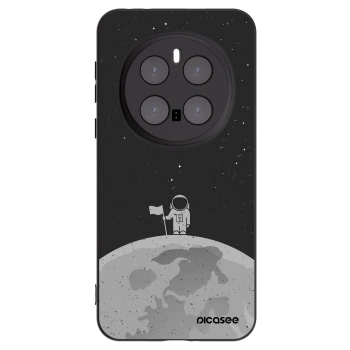 Picasee silikonski črni ovitek za Honor Magic7 Pro 5G - Astronaut