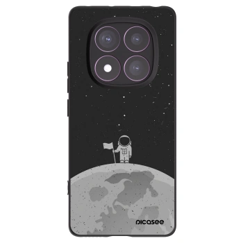 Picasee silikonski črni ovitek za Xiaomi Redmi Note 14 Pro 4G - Astronaut