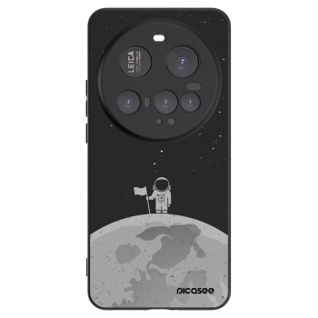Picasee silikonski črni ovitek za Xiaomi 15 Ultra - Astronaut