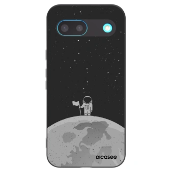 Picasee silikonski črni ovitek za Google Pixel 8 - Astronaut
