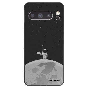 Picasee silikonski črni ovitek za Google Pixel 8 Pro - Astronaut