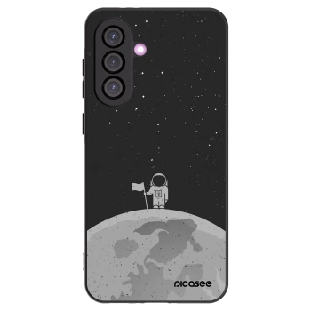 Picasee silikonski črni ovitek za Samsung Galaxy A36 5G - Astronaut
