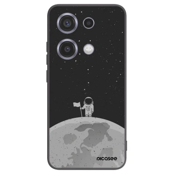 Picasee silikonski črni ovitek za Xiaomi Redmi Note 14S - Astronaut