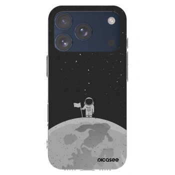 Picasee silikonski prozorni ovitek za Apple iPhone 17 Pro - Astronaut
