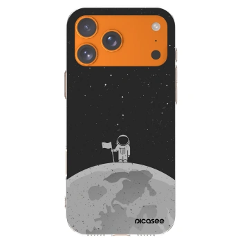 Picasee silikonski prozorni ovitek za Apple iPhone 17 Pro Max - Astronaut