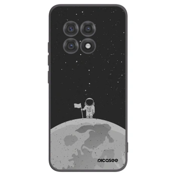 Picasee silikonski črni ovitek za OnePlus 13R 5G - Astronaut