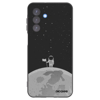 Picasee silikonski črni ovitek za Samsung Galaxy A17 5G - Astronaut