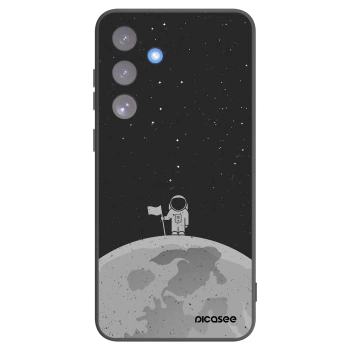 Picasee silikonski črni ovitek za Samsung Galaxy S25 FE 5G - Astronaut