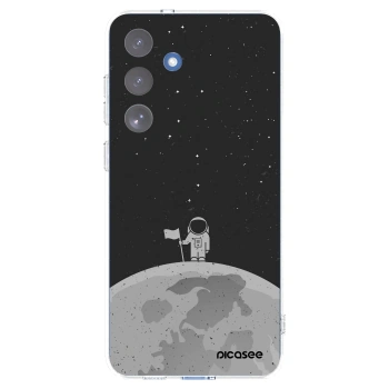 Picasee silikonski prozorni ovitek za Samsung Galaxy S25 FE 5G - Astronaut
