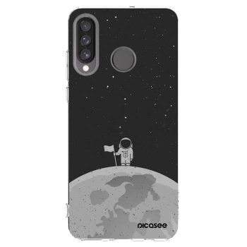 Picasee silikonski prozorni ovitek za Huawei P30 Lite - Astronaut