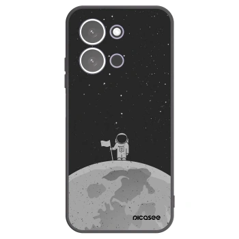 Picasee silikonski črni ovitek za Xiaomi Redmi 15C 5G - Astronaut