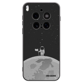 Picasee silikonski črni ovitek za Vivo X300 Pro - Astronaut