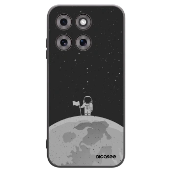 Picasee silikonski črni ovitek za Motorola Moto G77 - Astronaut