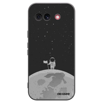 Picasee silikonski črni ovitek za Google Pixel 10a - Astronaut