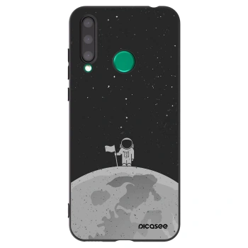 Picasee silikonski črni ovitek za Honor 20 Lite - Astronaut