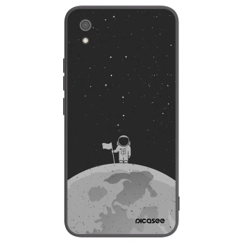 Picasee silikonski črni ovitek za Xiaomi Redmi 7A - Astronaut