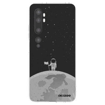 Picasee silikonski prozorni ovitek za Xiaomi Mi Note 10 (Pro) - Astronaut