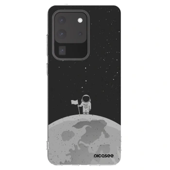 Picasee silikonski prozorni ovitek za Samsung Galaxy S20 Ultra 5G G988F - Astronaut