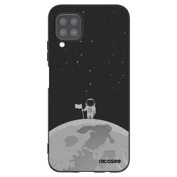 Picasee silikonski črni ovitek za Huawei P40 Lite - Astronaut