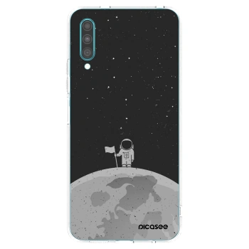 Picasee silikonski prozorni ovitek za Samsung Galaxy A30s A307F - Astronaut