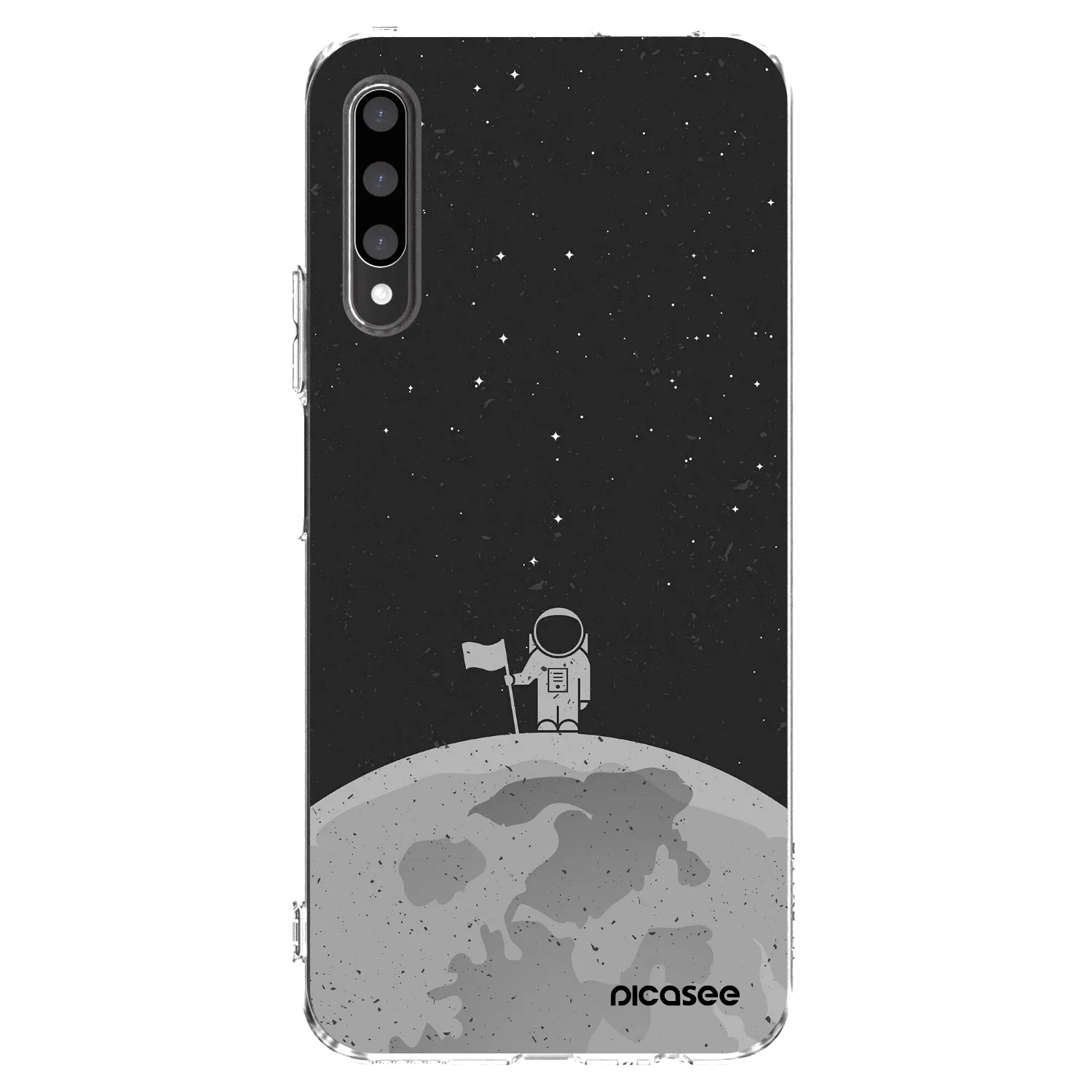 Picasee silikonski prozorni ovitek za Honor 9X Pro - Astronaut