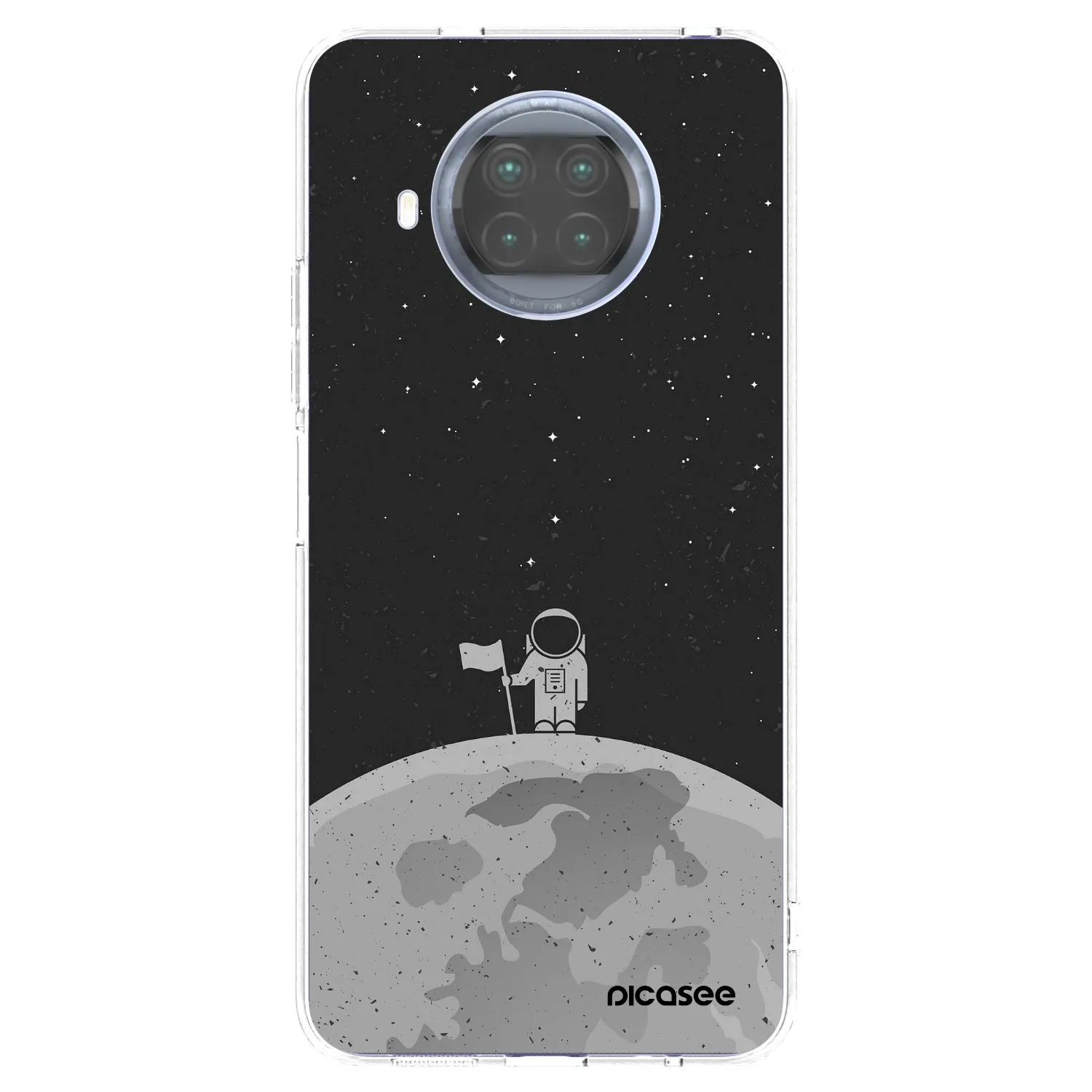 Picasee silikonski prozorni ovitek za Xiaomi Mi 10T Lite - Astronaut