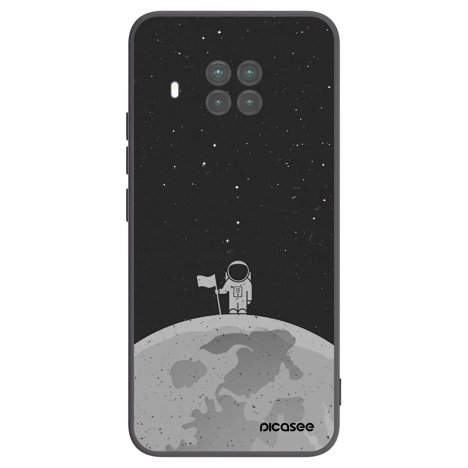 Picasee silikonski črni ovitek za Xiaomi Mi 10T Lite - Astronaut