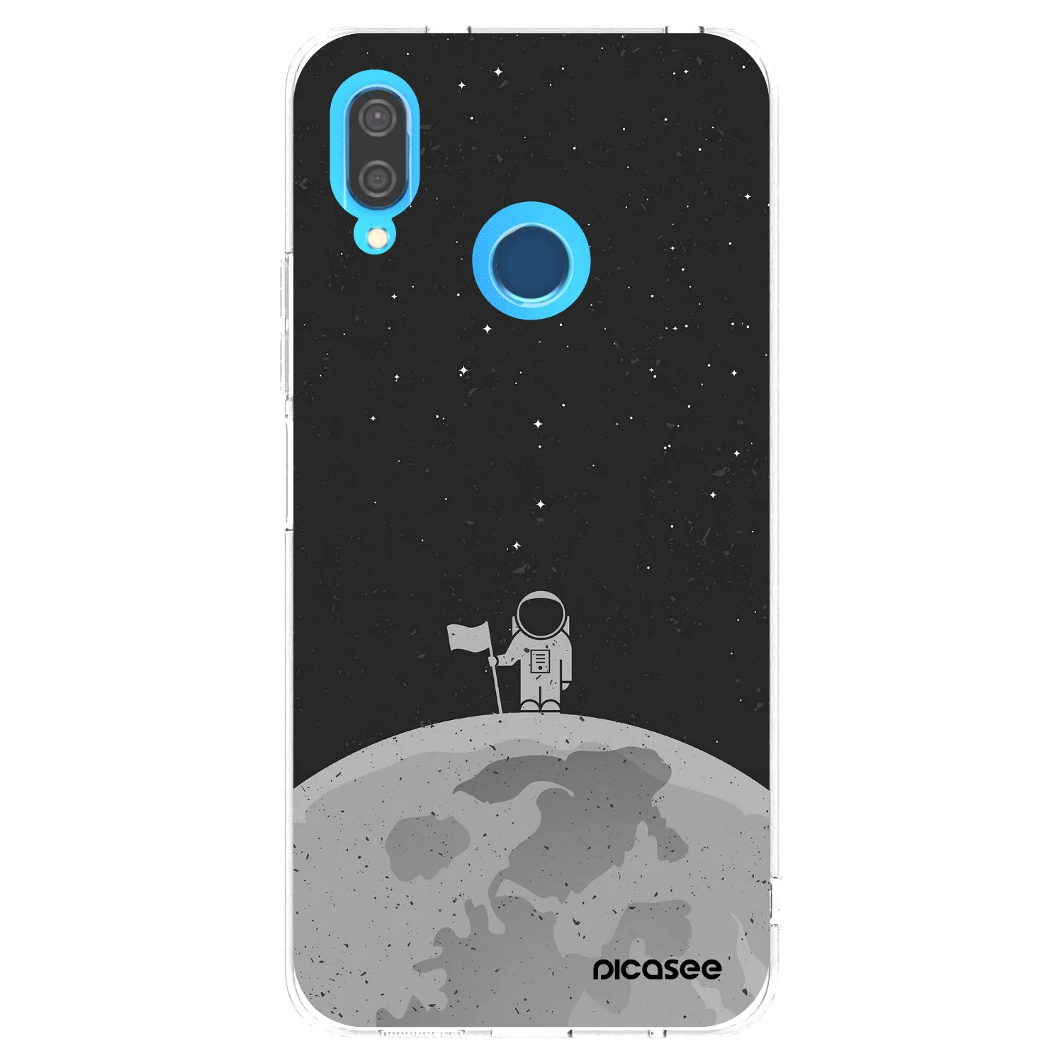 Picasee silikonski prozorni ovitek za Huawei P20 Lite - Astronaut