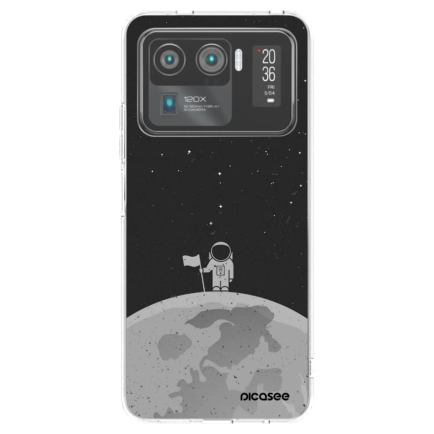 Picasee silikonski prozorni ovitek za Xiaomi Mi 11 Ultra - Astronaut