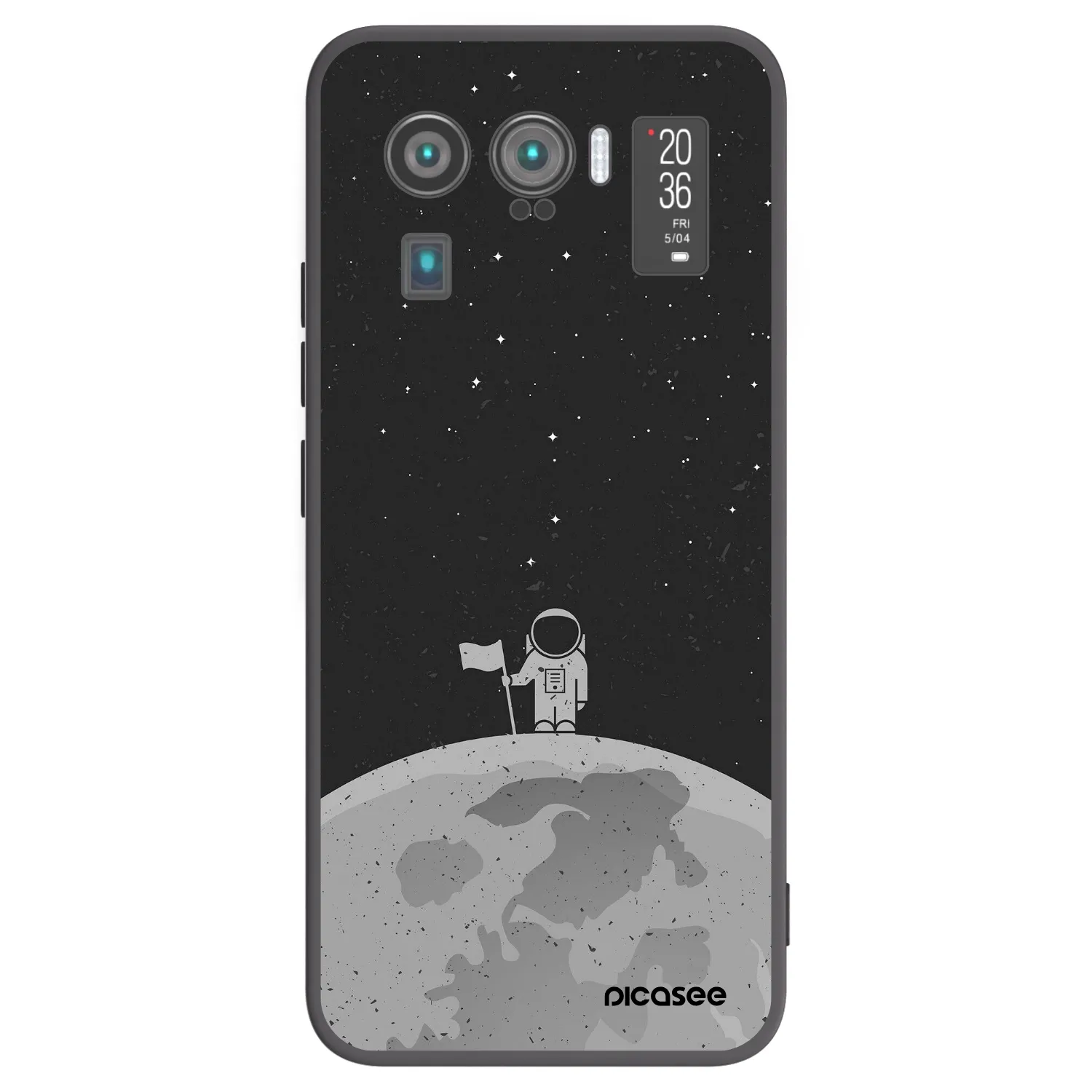 Picasee silikonski črni ovitek za Xiaomi Mi 11 Ultra - Astronaut