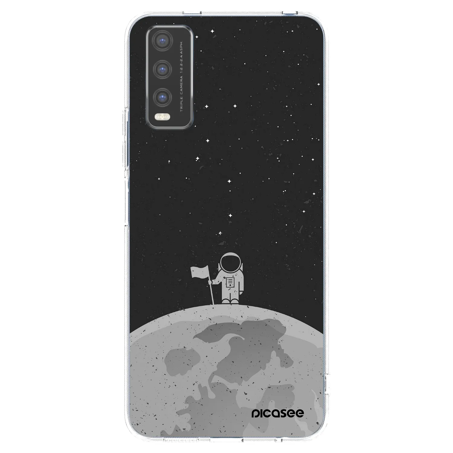 Picasee silikonski prozorni ovitek za Vivo Y20s - Astronaut