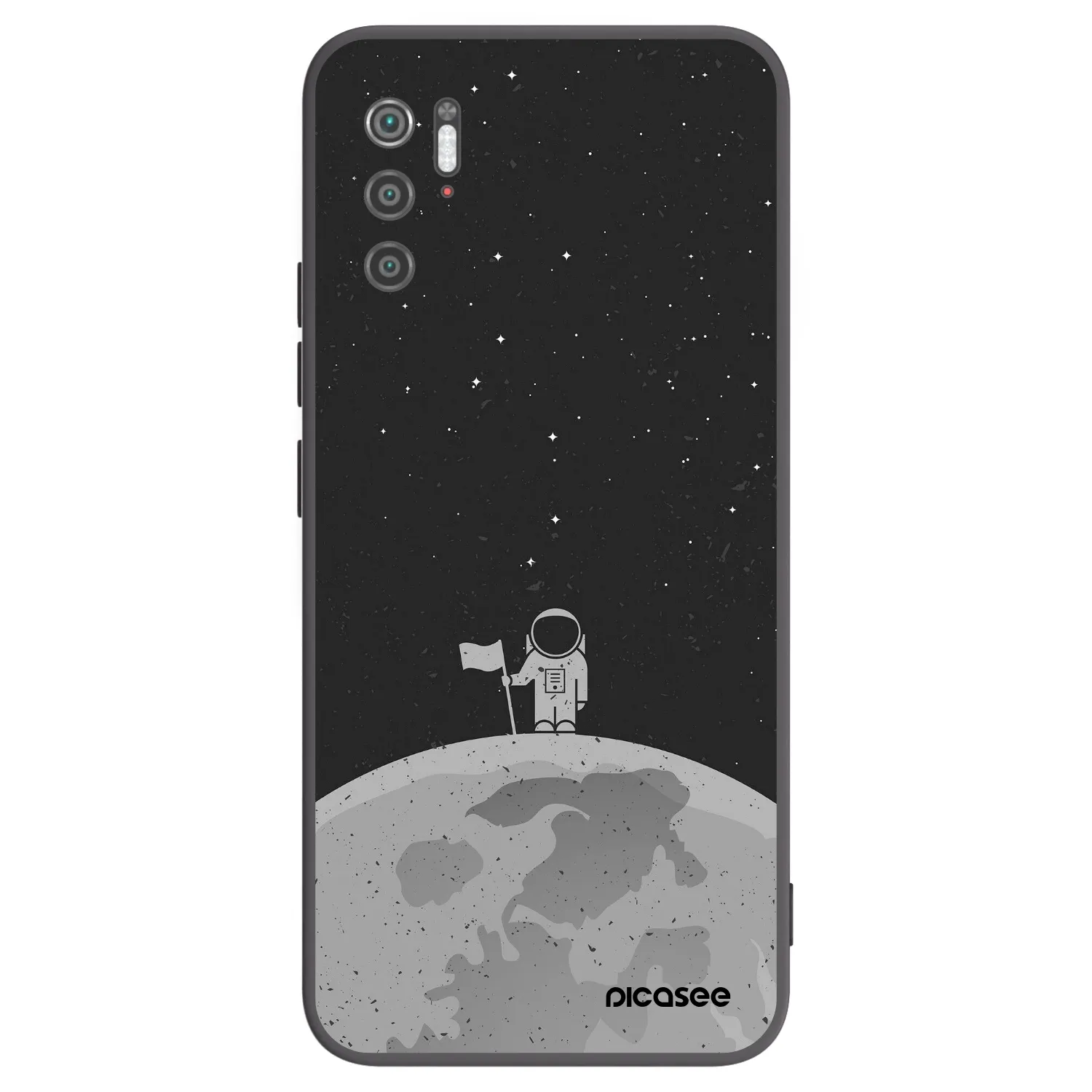 Picasee silikonski črni ovitek za Xiaomi Poco M3 Pro 5G - Astronaut