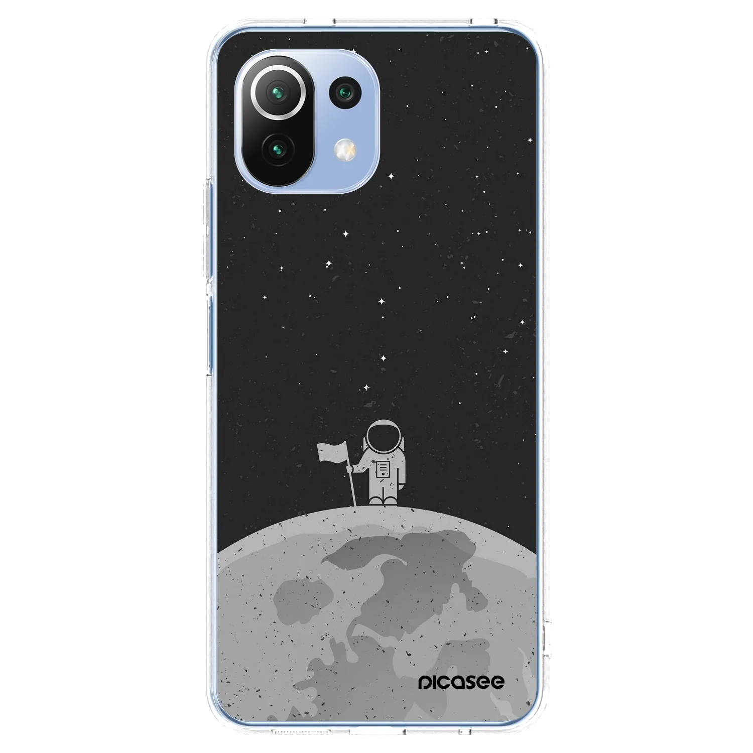 Picasee silikonski prozorni ovitek za Xiaomi 11 Lite 5G NE - Astronaut