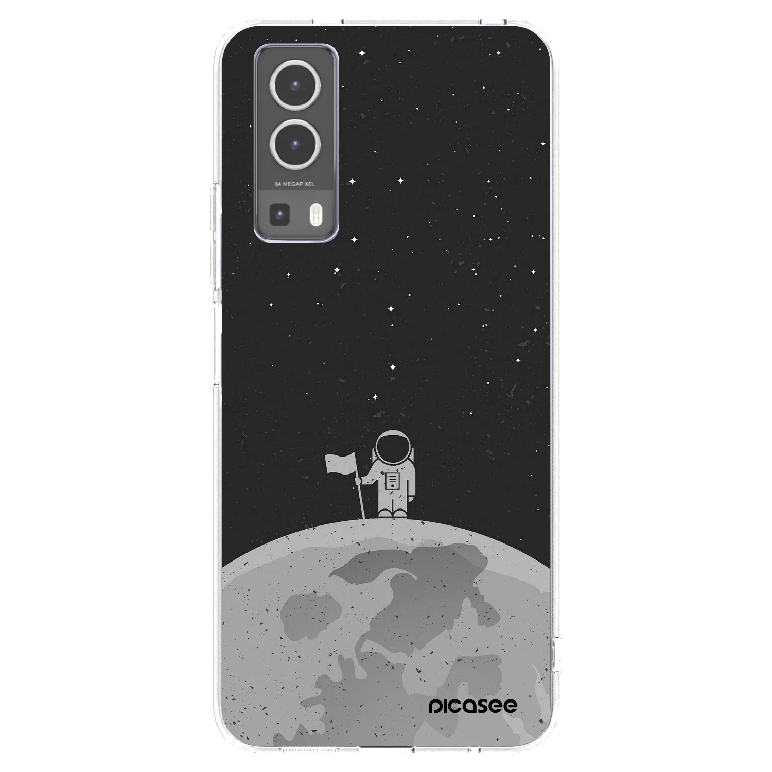 Picasee silikonski prozorni ovitek za Vivo Y72 5G - Astronaut
