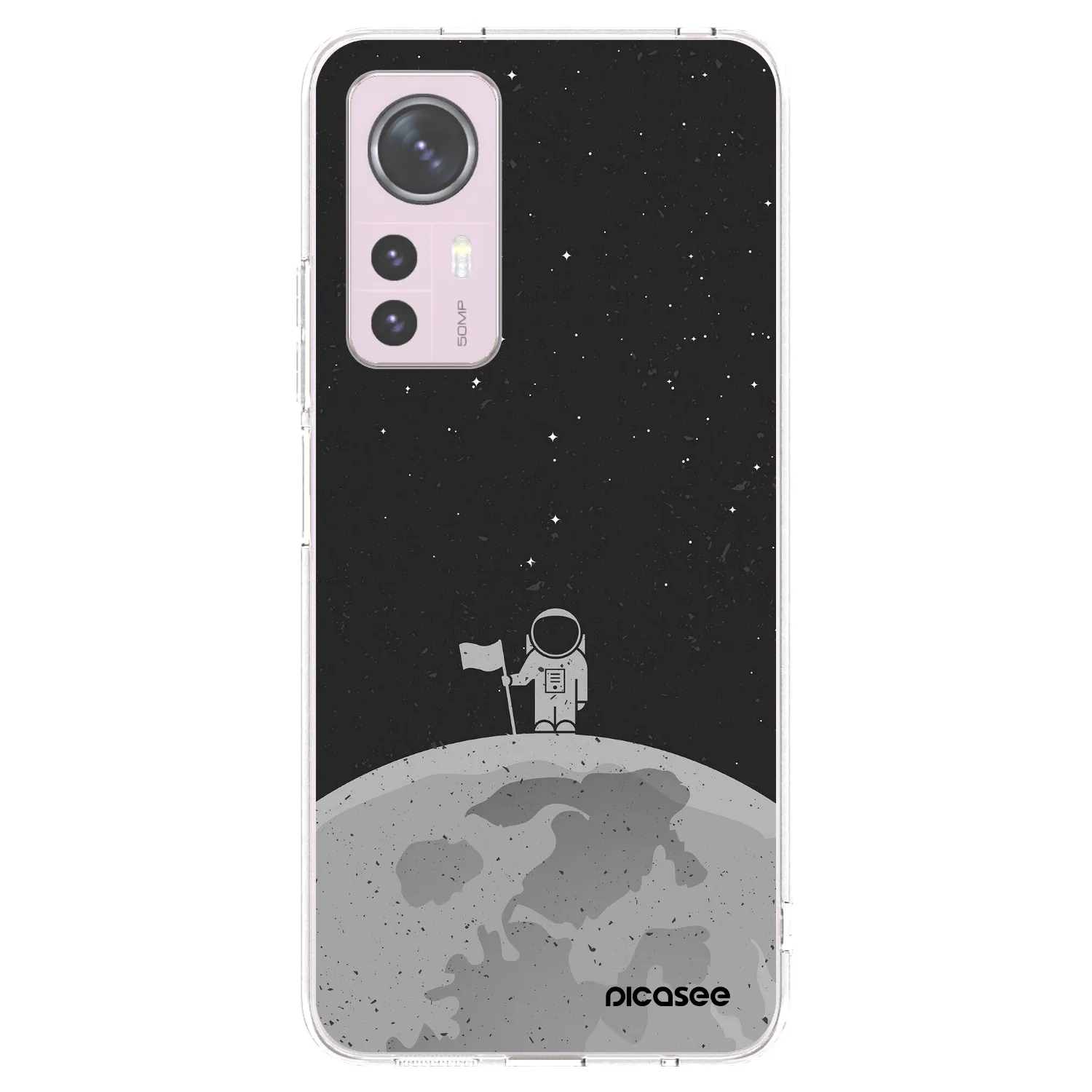 Picasee silikonski prozorni ovitek za Xiaomi 12 - Astronaut