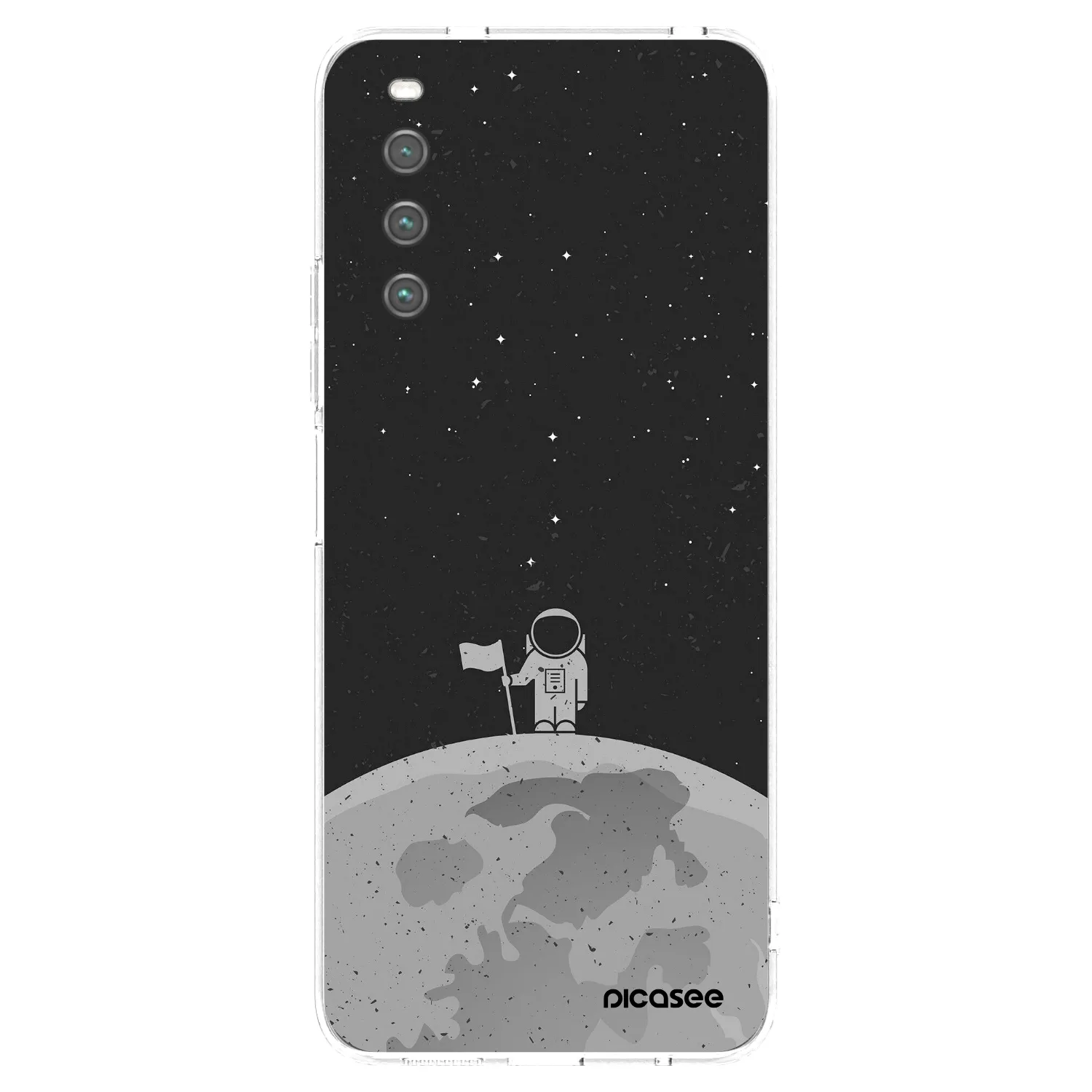 Picasee silikonski prozorni ovitek za Sony Xperia 10 IV 5G - Astronaut