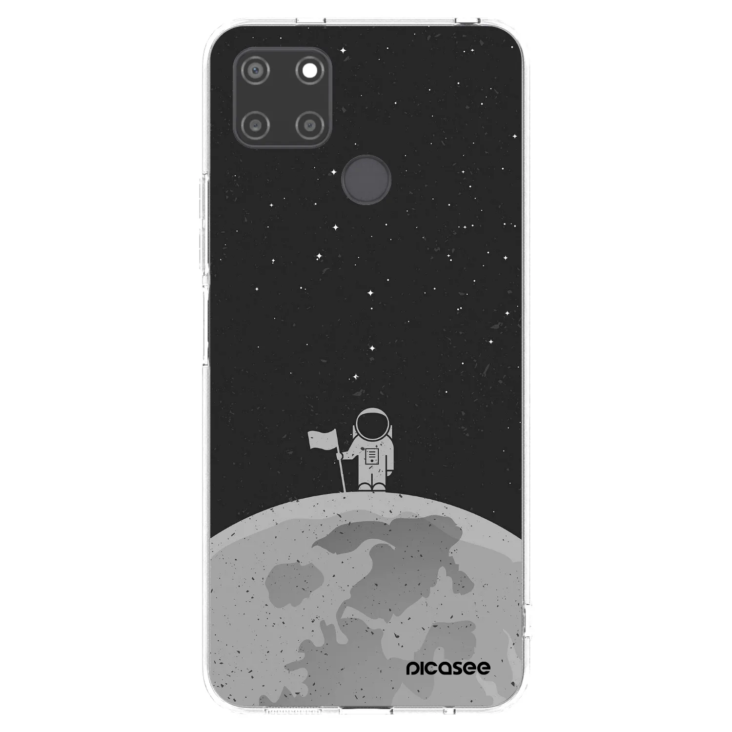 Picasee silikonski prozorni ovitek za Realme C21Y - Astronaut