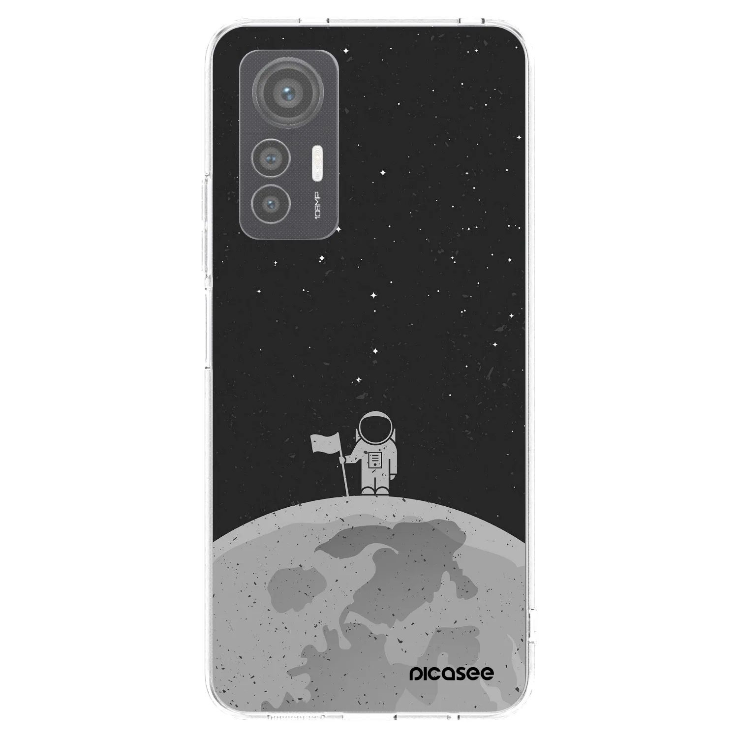Picasee silikonski prozorni ovitek za Xiaomi 12 Lite - Astronaut