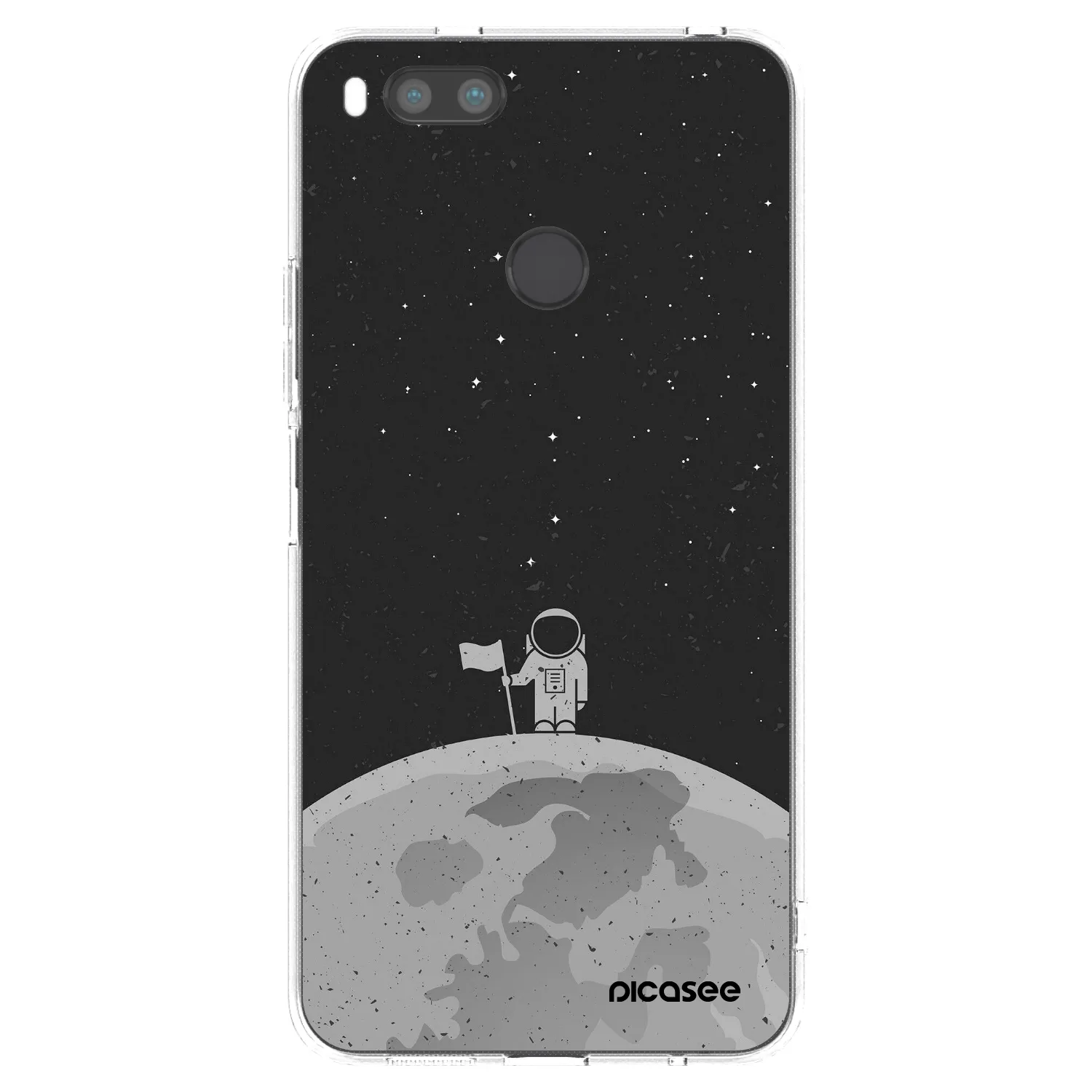 Picasee silikonski prozorni ovitek za Xiaomi Redmi A1 - Astronaut