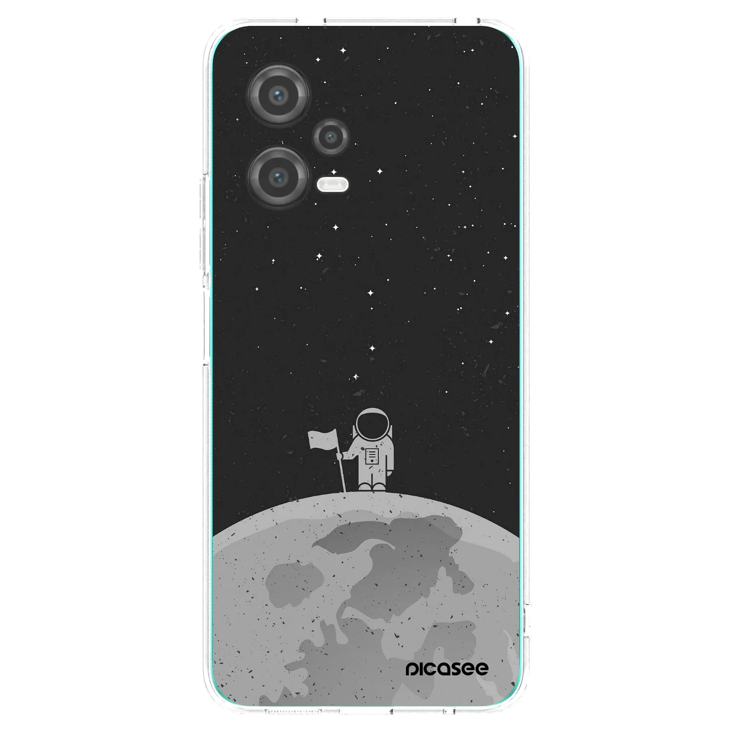 Picasee silikonski prozorni ovitek za Xiaomi Poco X5 - Astronaut