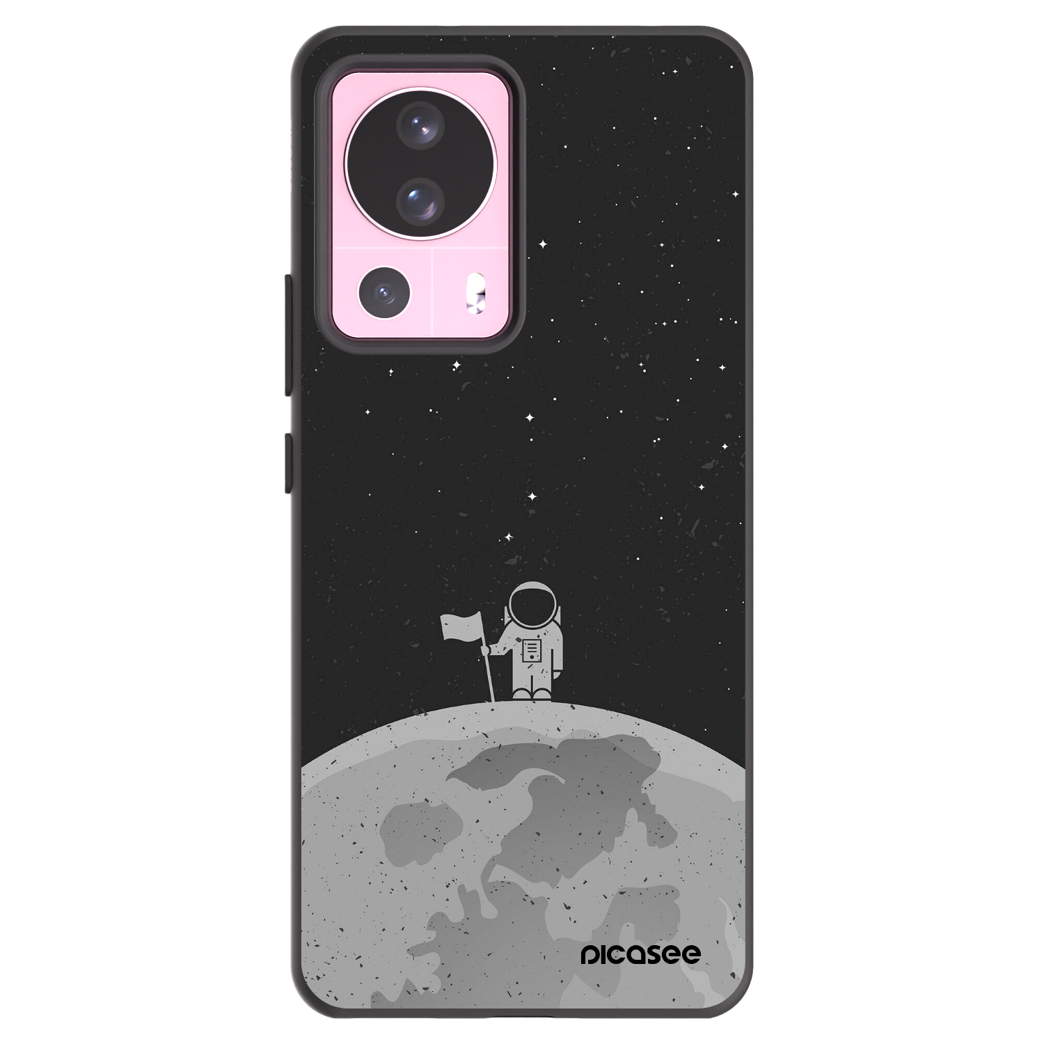 Picasee silikonski črni ovitek za Xiaomi 13 Lite - Astronaut