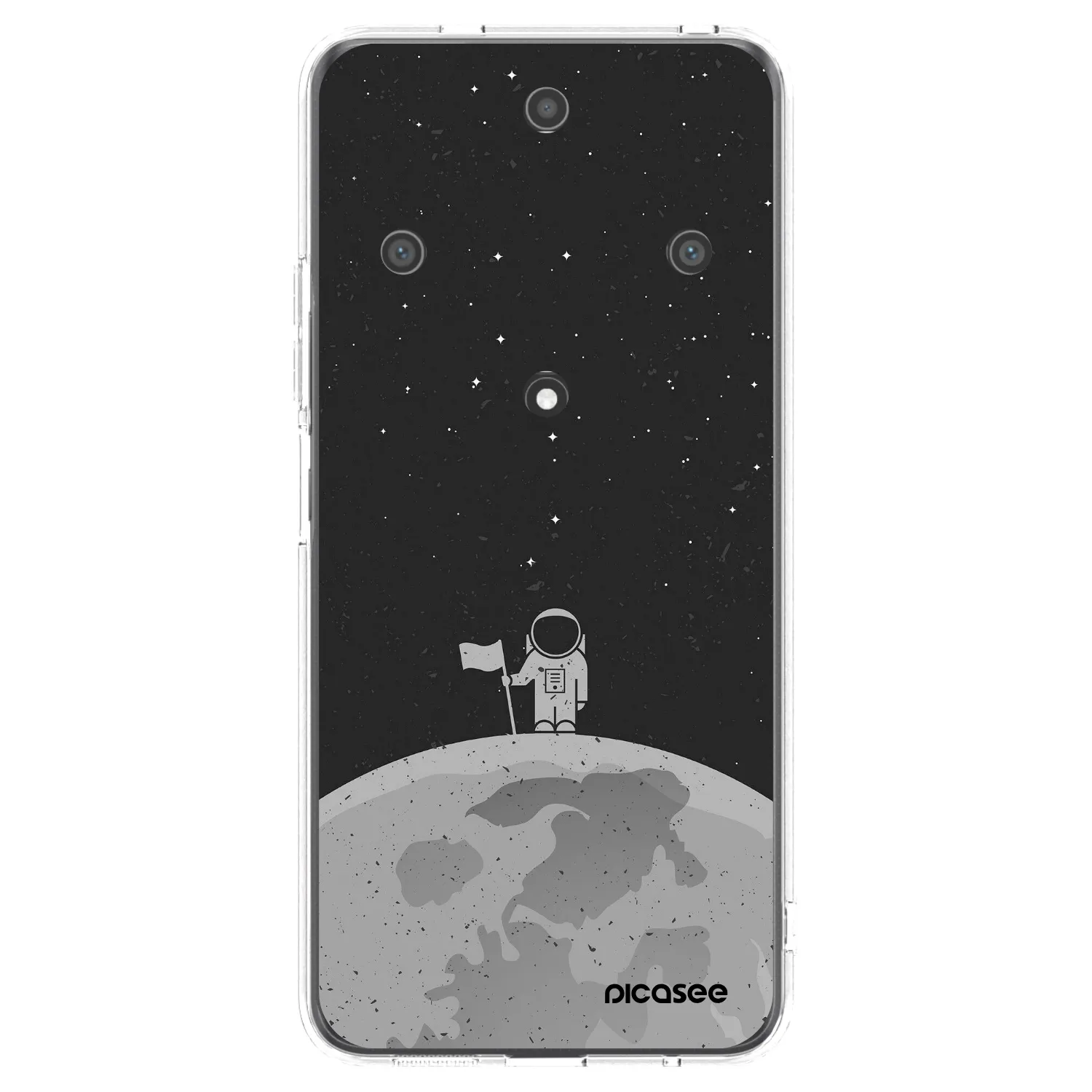 Picasee silikonski prozorni ovitek za Honor Magic5 Lite 5G - Astronaut