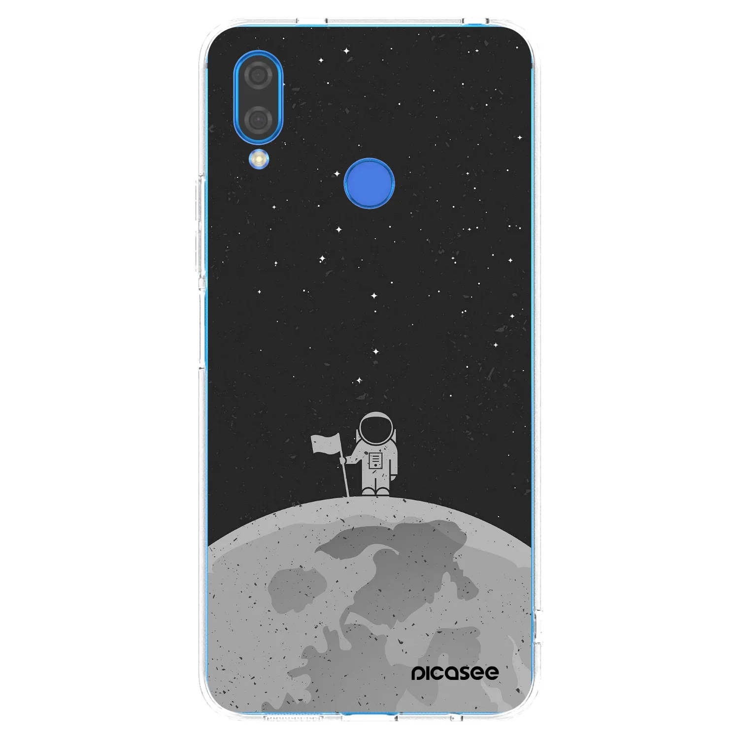 Picasee silikonski prozorni ovitek za Huawei Nova 3i - Astronaut