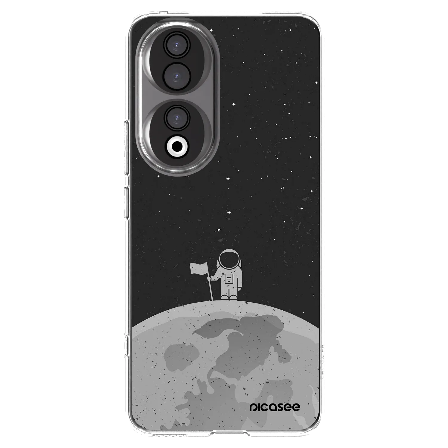 Picasee silikonski prozorni ovitek za Honor 90 5G - Astronaut